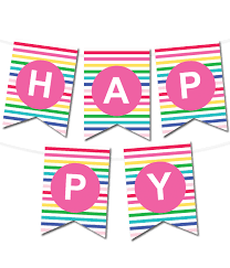 Letters in this file are solid black a4 sized characters. Happy Stripes Pennant Banner Chicfetti Parties Birthday Banner Free Printable Happy Birthday Banner Printable Happy Birthday Banner Printable Free