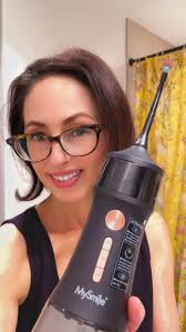 The secret to a confident smile? The MySmile water dental flosser. It’s  cordless, gentle, and powerful, like giving your teeth a spa treatment at  home. In less than a minute, I get that ...