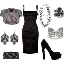 Little Black Dress Night Ropa Casual Moda Vestidos