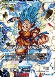 66mm / 2.6in 4.2 out of 5 stars 21 $32.99 $ 32. Super Saiyan God Son Goku Ssgss Son Goku Soul Striker Reborn Promotion Cards Dragon Ball Super Ccg Tcgplayer Com