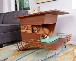 Modern Dog House Side Table Dog Tower 9 Modern Dog Houses Dog House Cool Dog Houses
