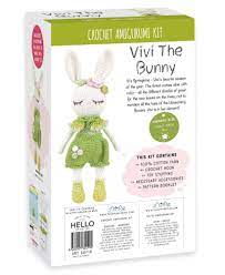 Vivi the Bunny From Tuva Publishing - Knitting and Crocheting Kits - Kits -  Casa Cenina