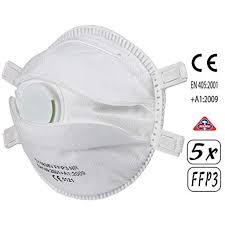 Hawe Atemschutzmaske Im 5er Set Premium Ffp3 Atemmaske Mit Ventil Perfekt Anpassbare Mundschutz Maske Feinstaubmaske St Atemschutzmaske Masken Atemschutz