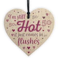 Michael kors watches have great values and quality taste. Funny 50th Birthday Gifts For Women Fifty Party Wood Heart Card Friendship Gift For Sale Online Ebay