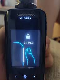 Still no fix, but i found a work around! Vaporesso Luxe 2 How Do I Disable The 3 Click Unlock Tutorial R Electronic Cigarette