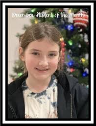 December Students of the Month