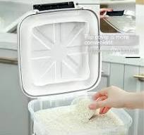 Moisture-Proof Sealed Rice Barrel, Kitchen Grain Storage Barrel, Flour,  Pet, Cat, Food Storage Box, 5 kg, 10 kg - AliExpress