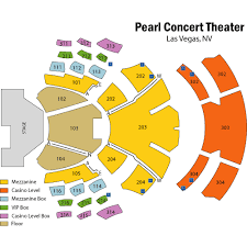 The Palms Pearl Seating Chart Pearl Theater Las Vegas