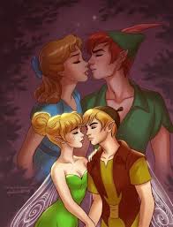 Wendy Peter Pan Tinkerbell Terence Fanart Dessins Animes Disney Dessin Anime Disney