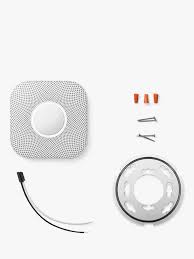 Nest protect smoke & carbon monoxide alarm (model s3003lwes) 2nd gen new (wired). Google Nest Protect Smoke Carbon Monoxide Alarm Wired At John Lewis Partners