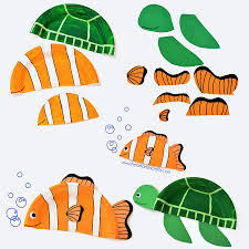 Finding Nemo Inspired Paper Plate Crafts I Heart Arts N Crafts Turtle Crafts Ocean Animal Crafts Animal Crafts For Kids