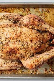 Crispy Parmesan Roast Chicken With Lemon Recipe Recipe Recipes Food Lemon Recipes
