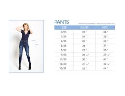 Unusual Vigoss Jean Size Chart Vigoss Jeans Size Chart Fresh