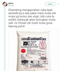 Saya dah cuba resepi lain tapi hanya pakai tepung jagung. Kulit Jadi Anjal Mulus Macam Kulit Bayi Gadis Ini Kongsi Rahsia Hanya Guna Masker Tepung Pulut Jer Hijabista