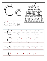 Trace The Letter C Worksheets Preschool Letters Letter Tracing Worksheets Alphabet Worksheets