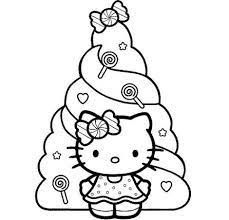 Pack these spring printables into a picnic basket for a family outing. Dibujos Hello Kitty Navidad Hello Kitty Colouring Pages Hello Kitty Coloring Kitty Coloring