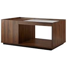 Another incredible storage coffee table is the tangkula coffee table. Talia 40 Glass Top Storage Coffee Table Dark Walnut Walmart Com Walmart Com