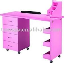 Wood Nail Table Home Nail Salon Nail Salon Decor Nail Salon