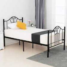 There are numerous stylish and sizes available to choose the best twin platform bed with storage across the online marketplace. Mecor Vintage Metal Storage Platform Bed Twin Xl Black Walmart Com Walmart Com