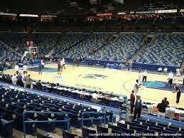 smoothie king center view from club level 111 vivid seats