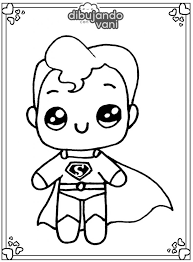 Dibujo Superman Para Colorear
