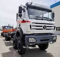 BEIBEN New 6*6 All-Wheel Drive Chassis Heavy Truck Euro 2 6x4 2642 Diesel  Truck Chassis for Congo