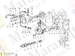 Check 10000 km, change 20000 km: 008 Engine Oil Filters Brake Booster Vacuum Pump Parts Diagram For Ferrari 365 Gtb4 Daytona Maranello Classic Parts