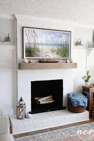Diy Wood Mantel Simple To Make