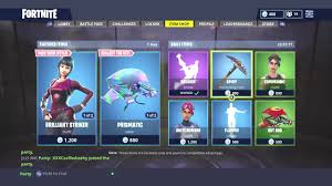 The brilliant strike is the name of one of the female outfits for the game fortnite battle royale. New Radiant And Brilliant Striker Plus Prismatic Glider And Spectral Axe Fortnite Battle Royale Youtube