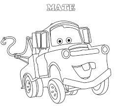 Disney pixar's cars coloring pages. Drawing Tow Mater Coloring Pages Color Luna Tow Mater Drawing Cartoon Coloring Pages Coloring Pages