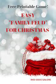 Start here to maximize your rewards or minimize your interest rates. Easy Family Feud For Christmas Game Rko Ideas Galore By Karen