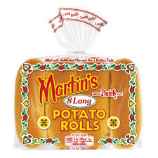 For sweet potatoes that are up to 4 inches in diameter, bake for an hour. Martins Roll Potato Long 8x8ct Chef S Play