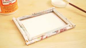 Nothing would better than considering the picture molding for displaying and framing the photos. 5 Ways To Make A Photo Frame Wikihow
