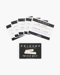 The ultimate friends trivia quiz. Paladone Friends Trivia Card Game The Paper Store
