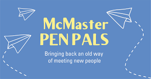 More than 500,000 students from 100 different countries sign up each year. Mcmaster Pen Pals Student Wellness Centre