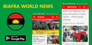 The indigenous people of biafra (ipob), the leading separatist group, is remembering war victims over two. Biafra World News Radio Tv Apps On Google Play