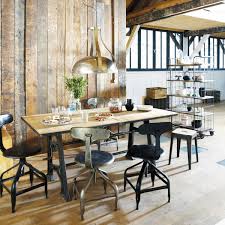 Industrial Shelf With Wheels Troly Deco Salle A Manger Salle A Manger Tendance Table Salle A Manger
