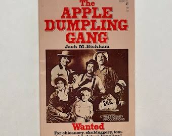 The Apple Dumpling Gang Walt Disney Studios New Movie Paperback Book  Novelization Tie in 1975 Jack M Bickham - Etsy