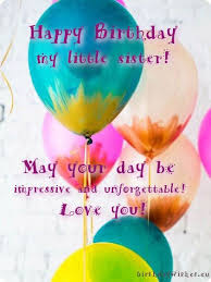 Loving Little Sister Birthday Message For Younger Sister Birthday Card For Little Sister Happy Birthday Quotes Funny Happy Birthday Brother Quotes Sister Birthday Quotes