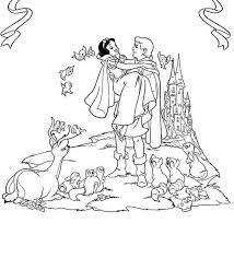 Print out and color in your favorite disney princesses! Snow White The Prince Want To Take Snow White To His Castle Coloring Page Snow White Coloring Pages Disney Princess Coloring Pages Disney Coloring Sheets