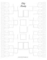This free, printable pedigree chart is great for genealogists and family tree projects. 7 Generation Family Tree Template