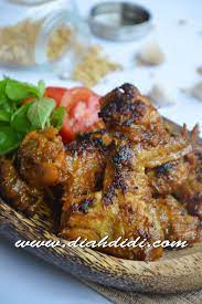 Diah Didi S Kitchen Ayam Bakar Bumbu Opor Resep Masakan Makan Malam Resep Ayam