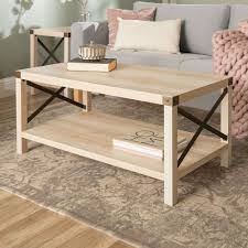 Modern Farmhouse White Oak Coffee Table White Oak Coffee Table Coffee Table White Oak Furniture