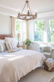 I just love the upholstery in the headboard as well as the design of the ceiling that doubled as the canopy. Master Bedroom Makeover A Cozy Cottage Vibe Part One Laptrinhx News