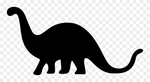 Download Silhouette Whiskers Art Baby Dino Transprent Png Silhouette Dinosaur Cut Outs Clipart 2011854 Pinclipart