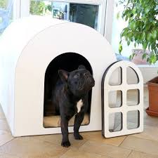 Indoor Hundehutte Mit Turchen Design2pet Hunde Hundehutte Hundekorb