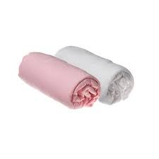 Herding 442428077 young collection parure de lit en coton renforcé comprenant 1 taie d'oreiller 70 x 90 cm et 1 housse de couette 140 x 200 cm motif chevaux: Lot De 2 Draps Housse Jersey Dulce Blanc Et Rose 90x140 Cm Achat Vente Drap Housse Cdiscount