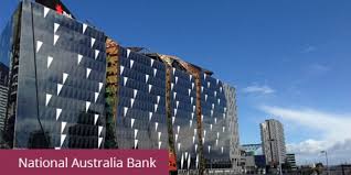 The logo of national australia bank is displayed outside the firm's headquarters in central sydney, australia, aug.4, 2017. National Australia Bank