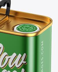 Download Metallic Olive Oil Tin Can Mockup In Can Mockups On Yellow Images Object Mockups PSD Mockup Templates