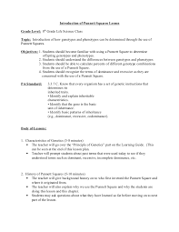 Includes worked examples of dihybrid crosses. Punnett Square Lesson Plan